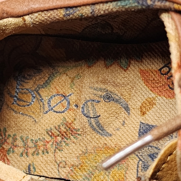 B.O.C Womens Khloe Rust Faux Nubuck Suede Leather, Velvet Lined Sneaker Size 8M - Picture 11 of 13